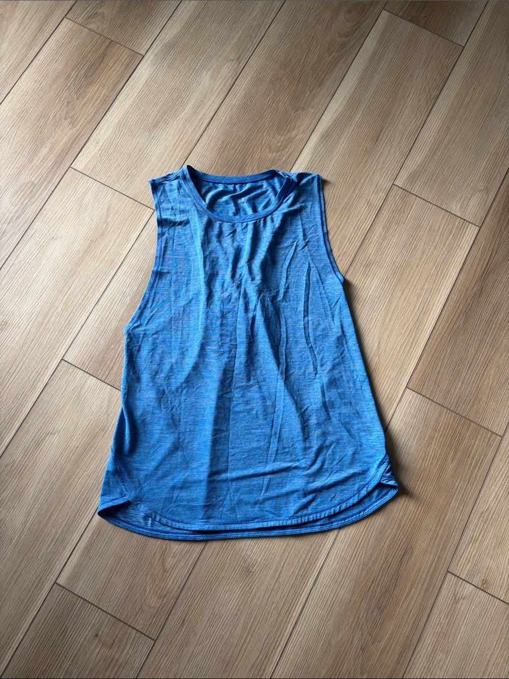 Lululemon in a cinch tank top